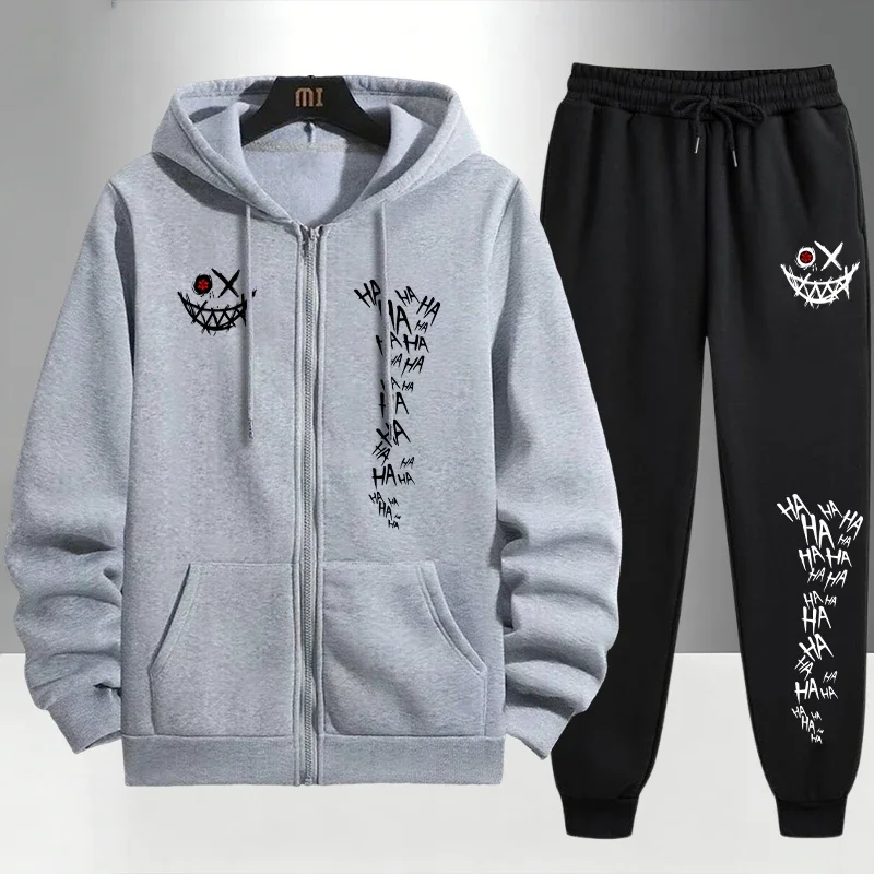 2026 New Trend Men's Tracksuit Zipper Hoodie and Sweatpants Urban Casual Fashion Outerwear Sets Autumn Winter Male Sports Outfit
2026 New Trend Men's Tracksuit Zipper Hoodie and Sweatpants Urban Casual Fashion Outerwear Sets Autumn Winter Male Sports Outfit