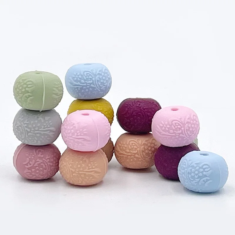 100pcs Abacus Silicone Beads 14mm Round Silicone Bead for Jewelry Necklace Making DIY Pacifier Chain Clips Baby Toys Accessorie
100pcs Abacus Silicone Beads 14mm Round Silicone Bead for Jewelry Necklace Making DIY Pacifier Chain Clips Baby Toys Accessorie