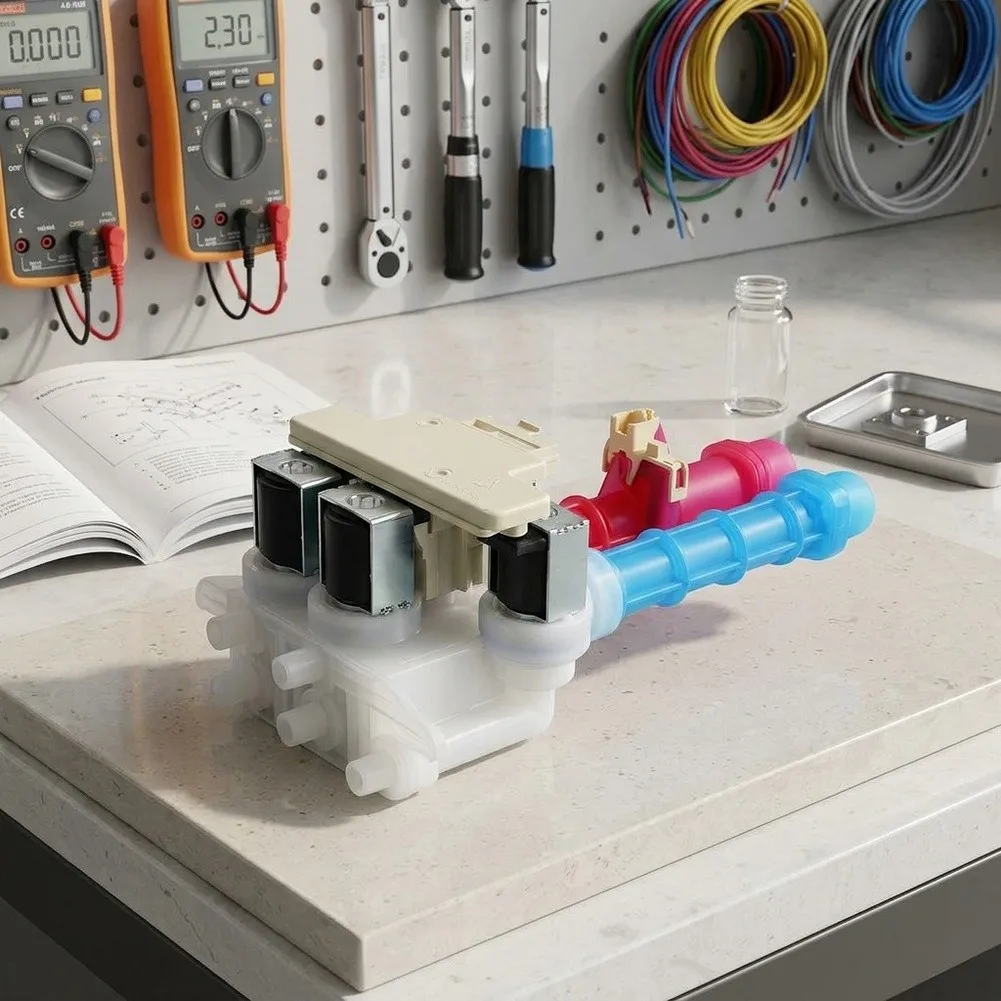 Washing Machine Inlet Valve Assembly for Endurance Pro 5304514790 120V with Function for Electrolux Appliances
Washing Machine Inlet Valve Assembly for Endurance Pro 5304514790 120V with Function for Electrolux Appliances