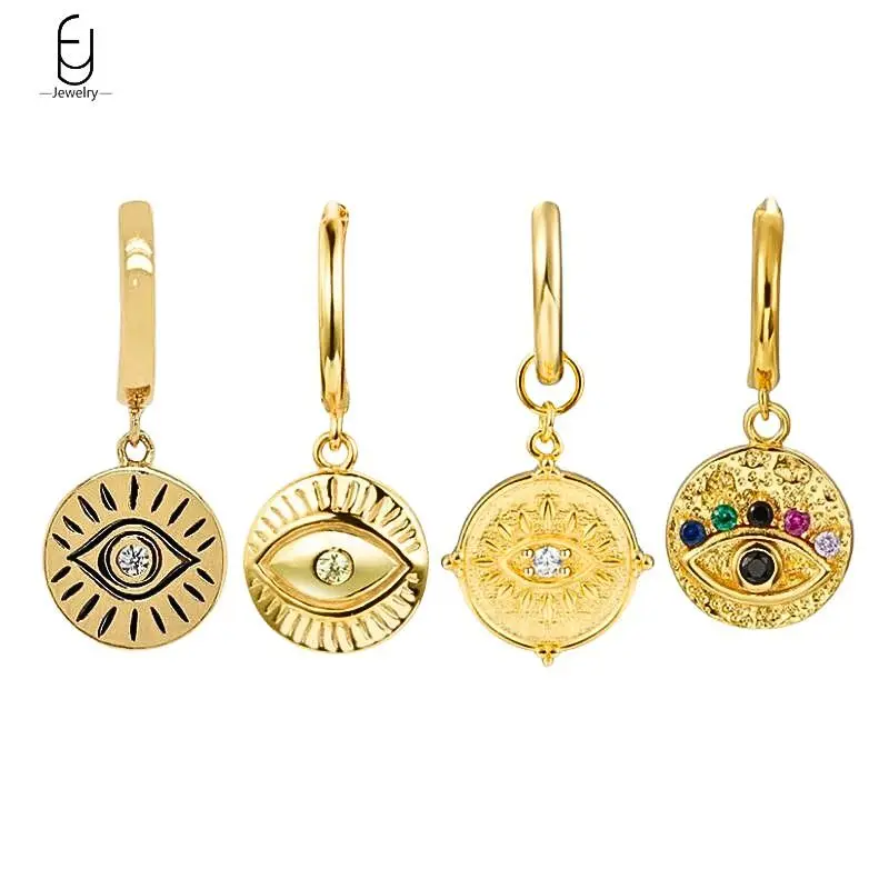 925 Sterling Silver Needle Fashion Eyes Punk Earrings for Women White Zircon Eyes Round Pendant Earrings Party Fine Jewelry Gift
925 Sterling Silver Needle Fashion Eyes Punk Earrings for Women White Zircon Eyes Round Pendant Earrings Party Fine Jewelry Gift