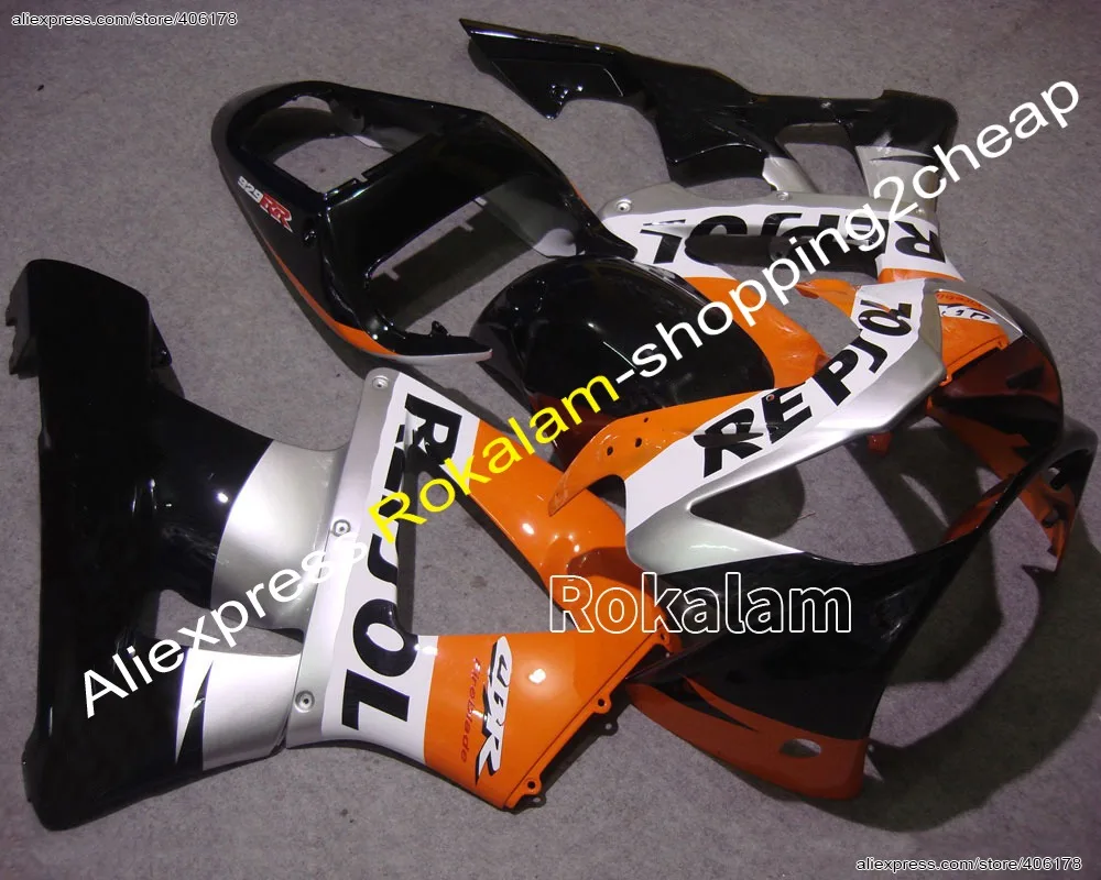 00-01 CBR900RR 929 Fairing Body Kit For Honda CBR929RR 2000 2001 CBR900 Black Motorcycle Fairings (Injection Molding)
00-01 CBR900RR 929 Fairing Body Kit For Honda CBR929RR 2000 2001 CBR900 Black Motorcycle Fairings (Injection Molding)