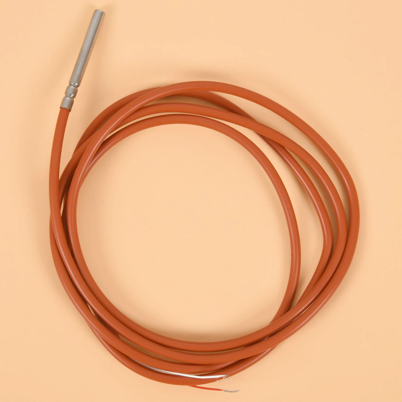 BYBS-2 Wire PT1000 Temperature Sensor Thermistor Silicone Gel Coated 1.5Meters Probe 45Mm X 5Mm -50-180 Centigrade Rtds
BYBS-2 Wire PT1000 Temperature Sensor Thermistor Silicone Gel Coated 1.5Meters Probe 45Mm X 5Mm -50-180 Centigrade Rtds