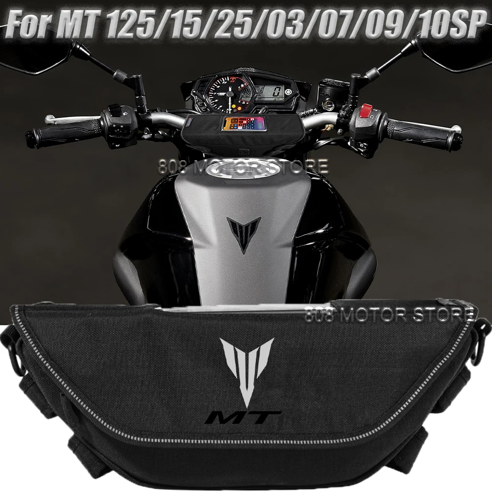For MT 125 15 25 03 07 09 10SP Motorcycle accessories tools bag Waterproof And Dustproof Convenient travel handlebar bag
For MT 125 15 25 03 07 09 10SP Motorcycle accessories tools bag Waterproof And Dustproof Convenient travel handlebar bag