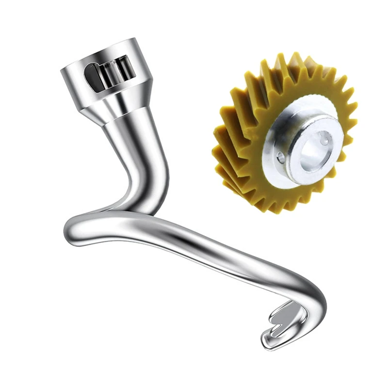 Spiral Dough Hook For Kitchenaid 4.5-5 Quart Tilt-Head Stand Mixer, Dough Hook Replacement For Kitchenaid Attachment
Spiral Dough Hook For Kitchenaid 4.5-5 Quart Tilt-Head Stand Mixer, Dough Hook Replacement For Kitchenaid Attachment