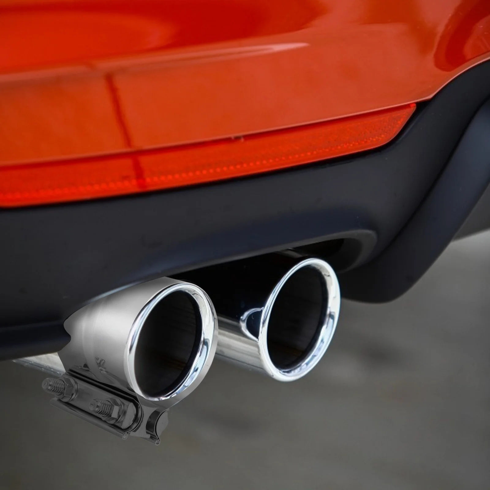 Exhaust Pipe Clamp 304 Stainless Steel Universal Car Modified Fixing Clamp Easy Installation 89mm Clamps for Pipes
Exhaust Pipe Clamp 304 Stainless Steel Universal Car Modified Fixing Clamp Easy Installation 89mm Clamps for Pipes