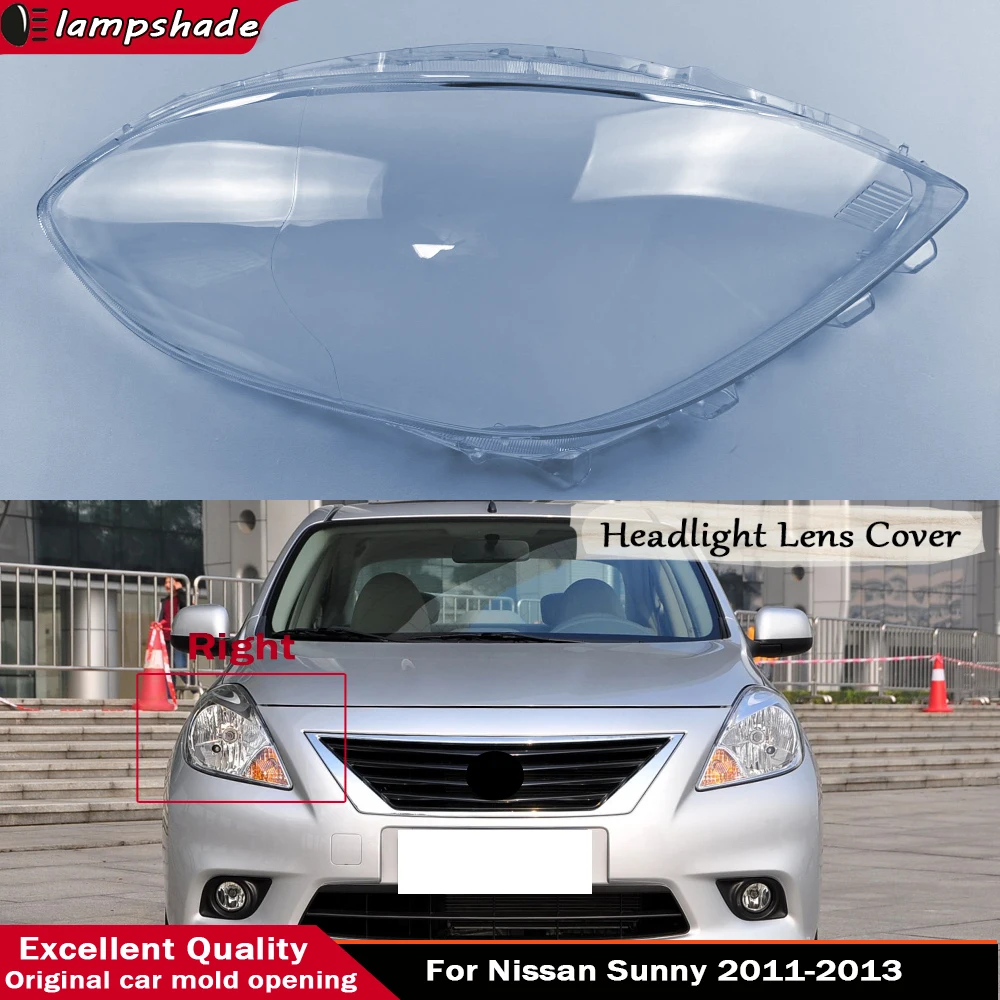 Для Nissan Sunny 2011 2012 2013, прозрачная крышка для фар, корпус абажура, чехол из плексигласа, замена оригинальных линз
Для Nissan Sunny 2011 2012 2013, прозрачная крышка для фар, корпус абажура, чехол из плексигласа, замена оригинальных линз