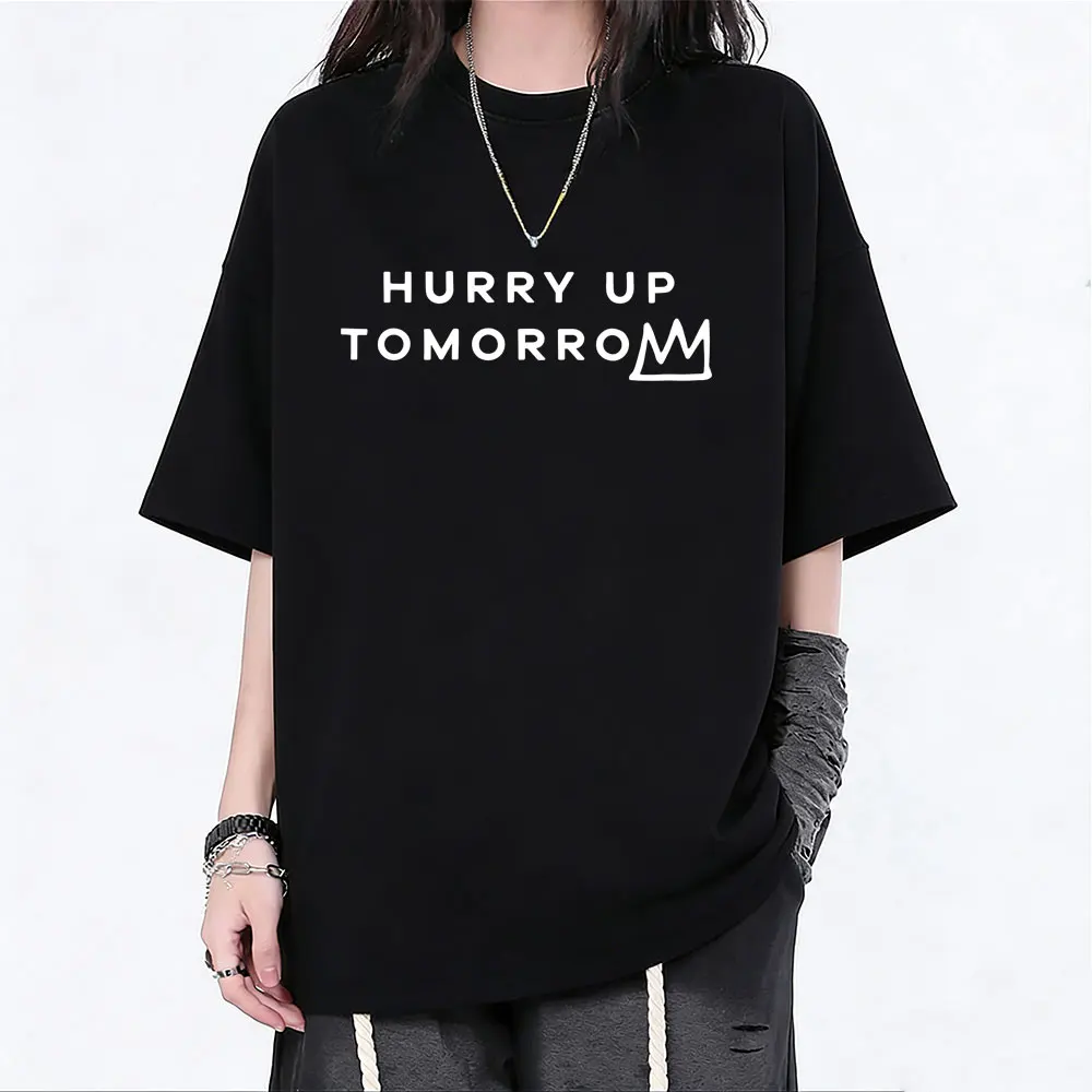 Limited Rapper The Weeknd T-shirt Hurry Up Tomorrow Graphic T Shirt Men Women Hip Hop Fashion Oversized T-shirts Male Streetwear
Limited Rapper The Weeknd T-shirt Hurry Up Tomorrow Graphic T Shirt Men Women Hip Hop Fashion Oversized T-shirts Male Streetwear