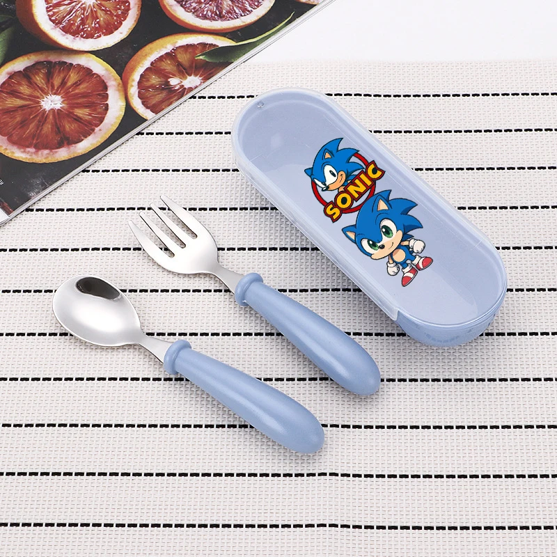 Soniced 3pcs Sets Spoon Forks Box Stainless Steel Cutlery with Storage Case Portable Feeding Utensils Spoons Baby Tableware Suit
Soniced 3pcs Sets Spoon Forks Box Stainless Steel Cutlery with Storage Case Portable Feeding Utensils Spoons Baby Tableware Suit