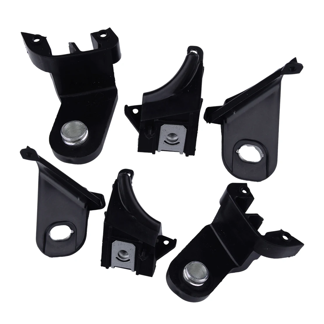 51816682 51816681 Black Front Headlight Bracket Lug Repair Kit Fit for Fiat 500 Abarth
51816682 51816681 Black Front Headlight Bracket Lug Repair Kit Fit for Fiat 500 Abarth