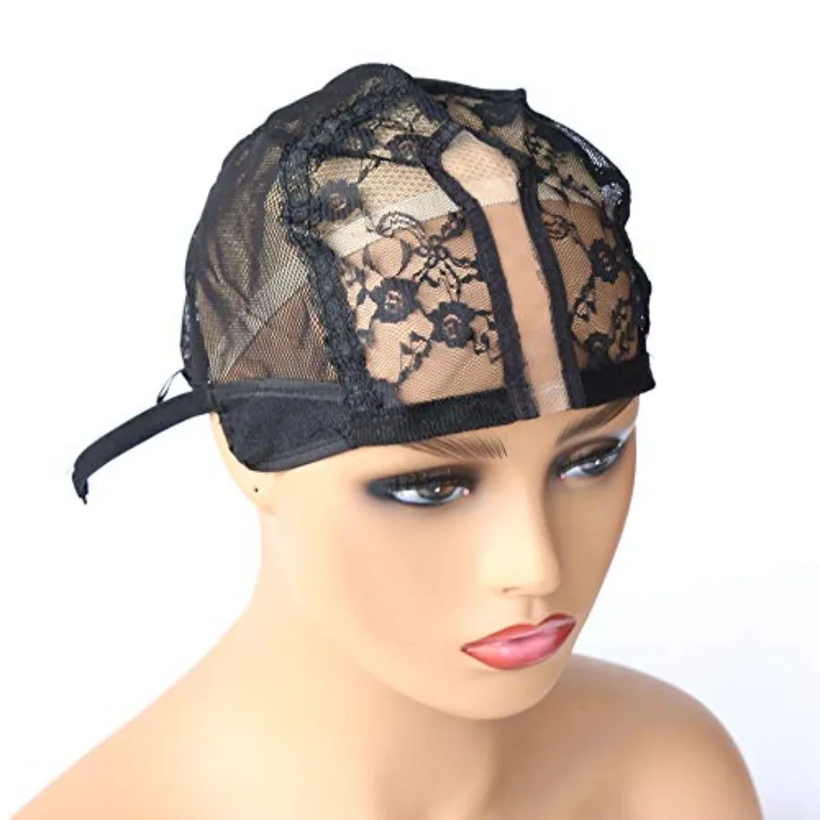 U Part Wig Cap for DIY Wigs: Black Dome Mesh, Adjustable Strap, Medium Size, Lightweight Breathable
U Part Wig Cap for DIY Wigs: Black Dome Mesh, Adjustable Strap, Medium Size, Lightweight Breathable