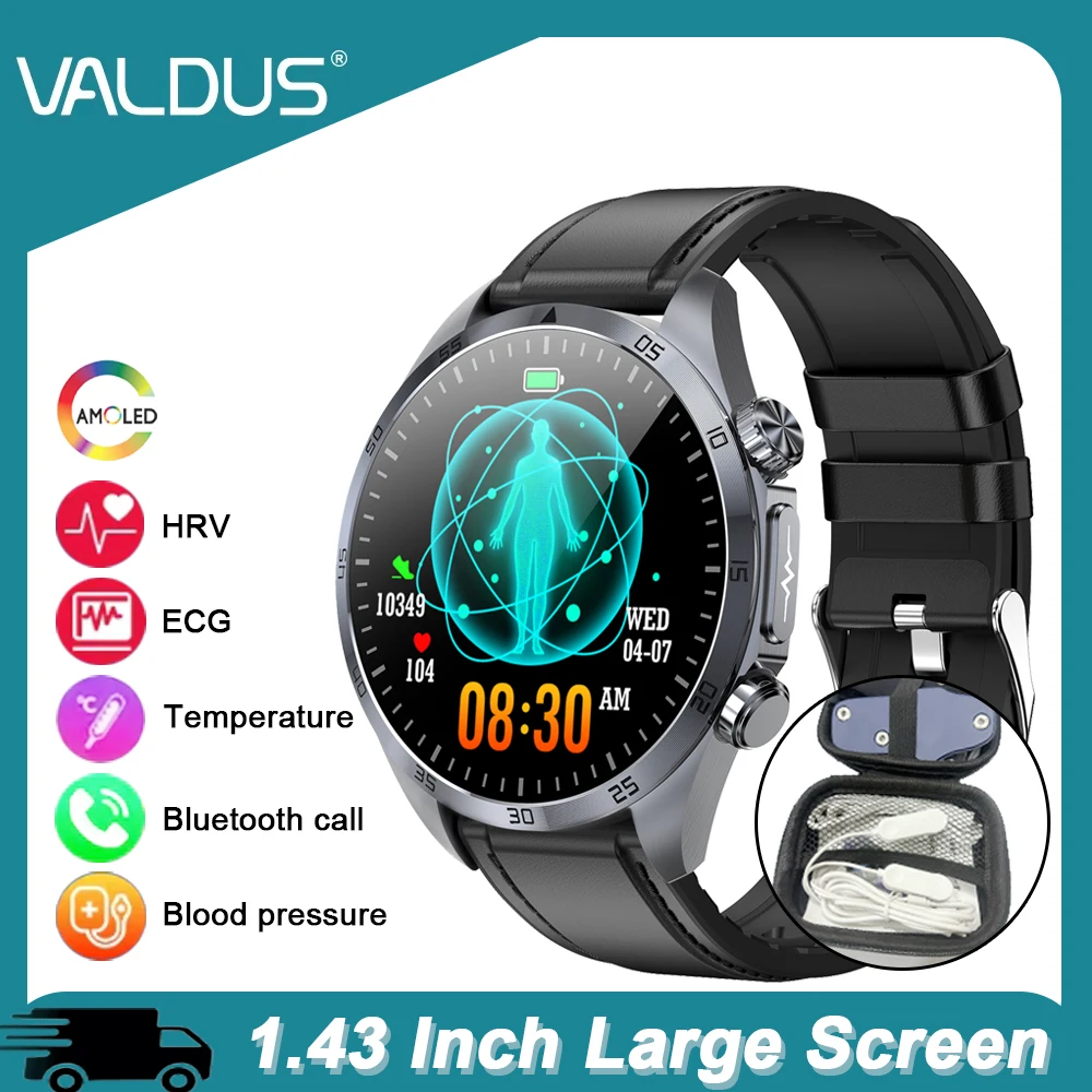 VALDUS VE57 Смарт-часы для мужчин и женщин Bluetooth Голосовой вызов Сердечный ритм ЭКГ Фитнес Спортивное отслеживание Смарт-часы с длительным сроком службы батареи
VALDUS VE57 Смарт-часы для мужчин и женщин Bluetooth Голосовой вызов Сердечный ритм ЭКГ Фитнес Спортивное отслеживание Смарт-часы с длительным сроком службы батареи