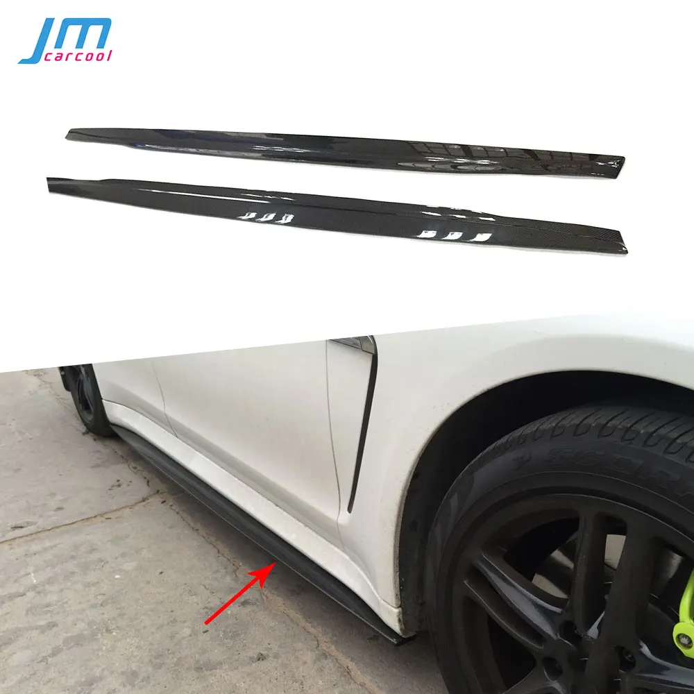 Real Carbon Fiber Side Skirts Apron Door Lip Cover For Porsche Panamera 970 2014 2015 2016
Real Carbon Fiber Side Skirts Apron Door Lip Cover For Porsche Panamera 970 2014 2015 2016