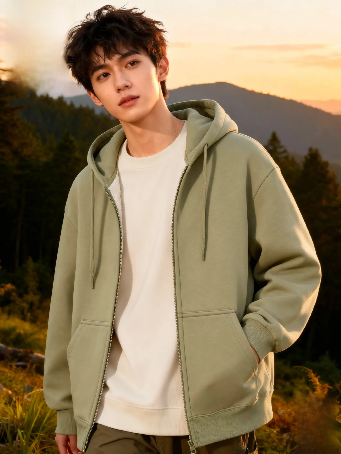 Thiened Fce Lined Hoodie Men's Casual Sweatirt Large Mouth Monkey Logo Winter Warm Wear for Teens And Youth
Thiened Fce Lined Hoodie Men's Casual Sweatirt Large Mouth Monkey Logo Winter Warm Wear for Teens And Youth