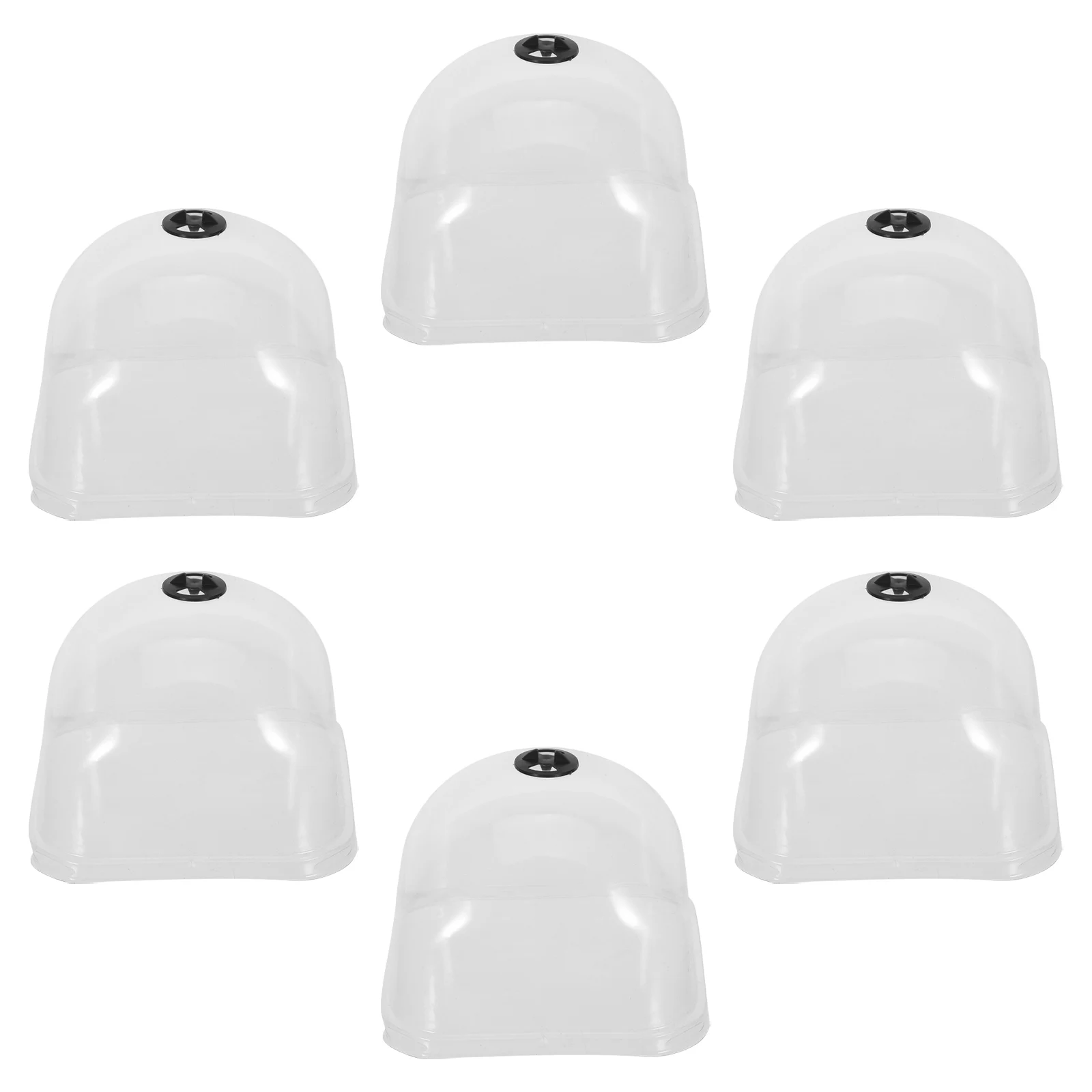 6pcs 12cm Humidity Dome Constant Temperature Garden Cloche Frost Protection Plastic Plant Cover Gardening Dome Tools
6pcs 12cm Humidity Dome Constant Temperature Garden Cloche Frost Protection Plastic Plant Cover Gardening Dome Tools