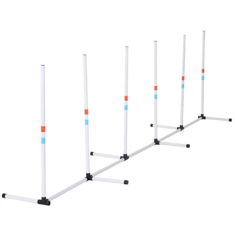 Sturdy Dog Weaves Poles Pet Speed and Agility Equipment Dogs Obstacle Outdoor w/ Storage Bag
Sturdy Dog Weaves Poles Pet Speed and Agility Equipment Dogs Obstacle Outdoor w/ Storage Bag