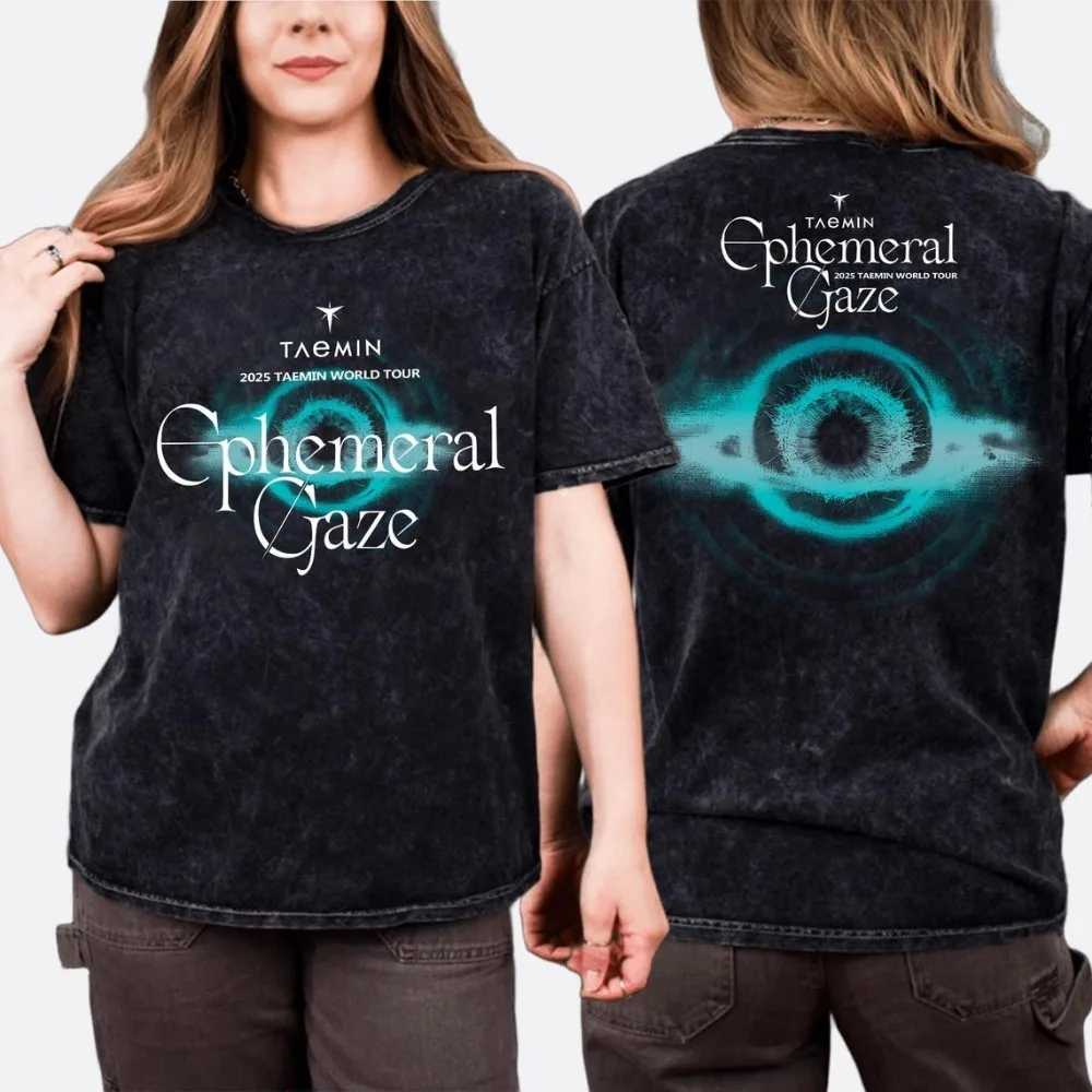 Taemin Ephemeral 2025 T-Shirts Merch Summer Unisex Fashion Casual Short Sleeve Tee Streetwear Wash Cotton HipHop T-shirts
Taemin Ephemeral 2025 T-Shirts Merch Summer Unisex Fashion Casual Short Sleeve Tee Streetwear Wash Cotton HipHop T-shirts