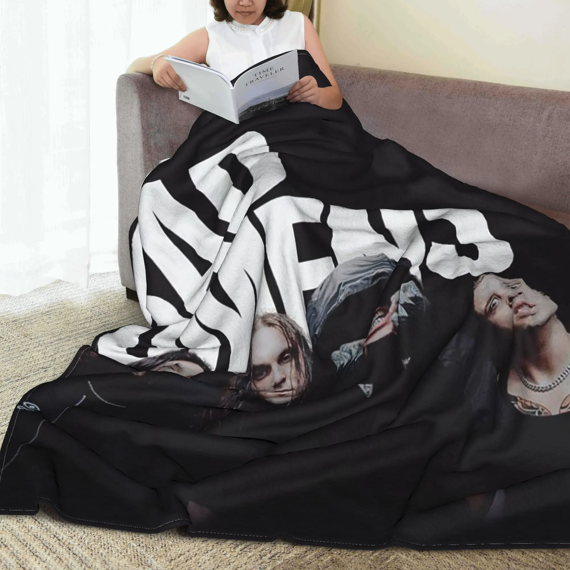 Bad Omens Logo Metalcore Merchandise Black Metal Blanket Lightweight Flannel Throw Blanket for Bedding Throws Bedspread Quilt
Bad Omens Logo Metalcore Merchandise Black Metal Blanket Lightweight Flannel Throw Blanket for Bedding Throws Bedspread Quilt