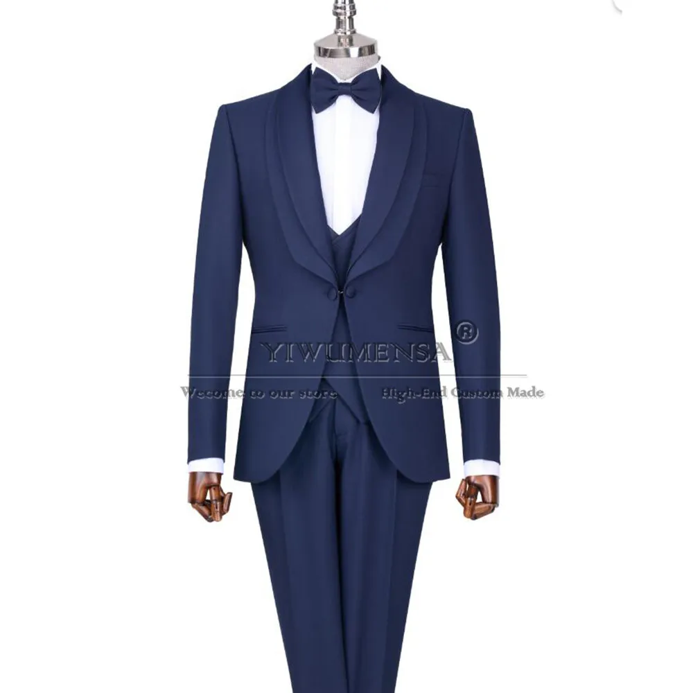 Man Formal Business Suit Single Breasted Prom Blazer Customized 3-Piece Set Formal Occasion Groom Wedding Tuxedo terno masculino
Man Formal Business Suit Single Breasted Prom Blazer Customized 3-Piece Set Formal Occasion Groom Wedding Tuxedo terno masculino