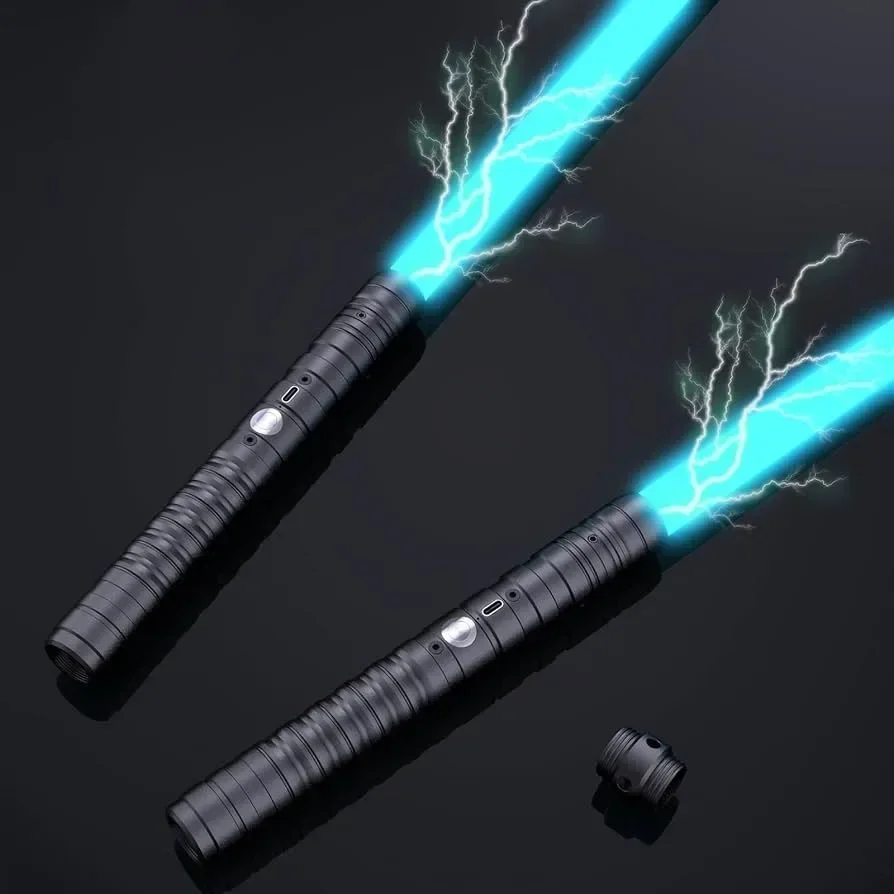 N-Lightsaber Metal Laser Sword Toys RGB Light Saber 7 Color Change Kids Sound Force FX FOC Blaster Toys Jedi Laser Sword Gift
N-Lightsaber Metal Laser Sword Toys RGB Light Saber 7 Color Change Kids Sound Force FX FOC Blaster Toys Jedi Laser Sword Gift