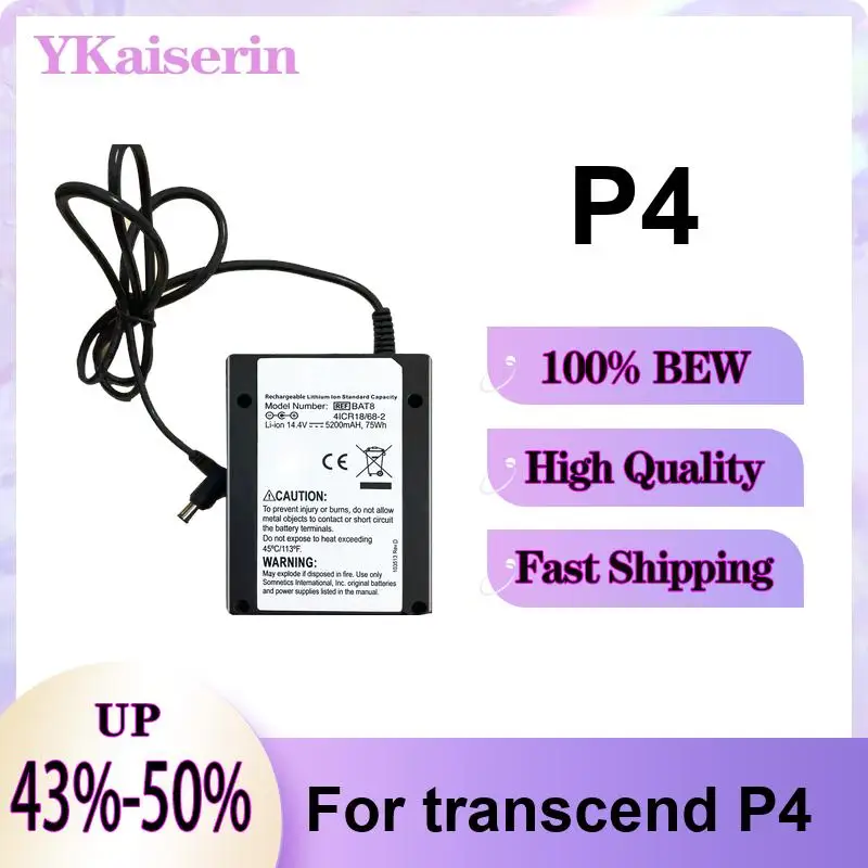 High Performance 5200Mah For Transcend P4 Respiratory Snore Machine Battery Rapid Charging
High Performance 5200Mah For Transcend P4 Respiratory Snore Machine Battery Rapid Charging