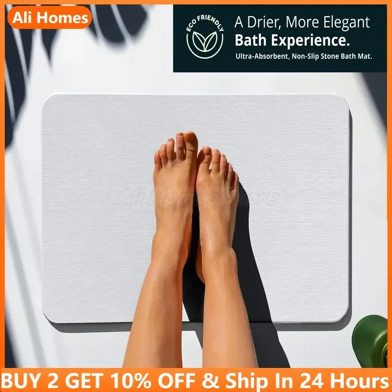 Stone Bath Bathroom Stone Shower Diatomaceous Earth Non-Slip Absorbent Quick Drying Mats Diatomaceous Mats
Stone Bath Bathroom Stone Shower Diatomaceous Earth Non-Slip Absorbent Quick Drying Mats Diatomaceous Mats