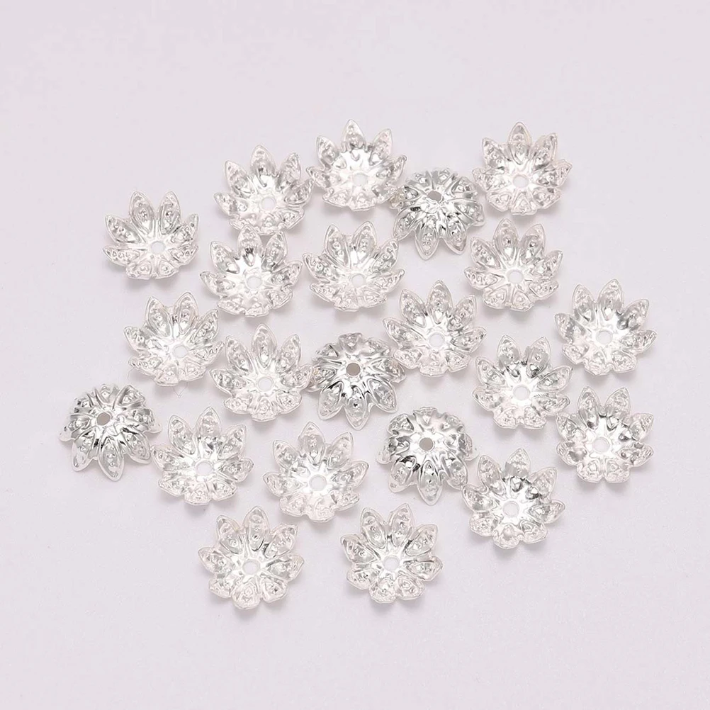 500Pcs 10mm DIY Accessories Material Eight Petals Beads Flower Caps Pendant Silver Flower Bead Caps Jewelry Findings
500Pcs 10mm DIY Accessories Material Eight Petals Beads Flower Caps Pendant Silver Flower Bead Caps Jewelry Findings
