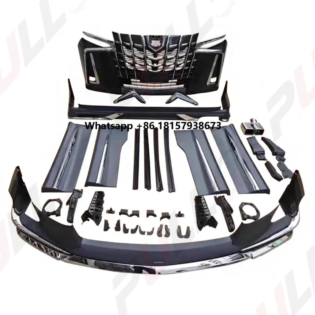 Car Accessories Modified for Alphard 18-23 Upgrade to Modelista Sc Model Include Front Bumper Grille Rear Diffuser Tail Throat
Car Accessories Modified for Alphard 18-23 Upgrade to Modelista Sc Model Include Front Bumper Grille Rear Diffuser Tail Throat