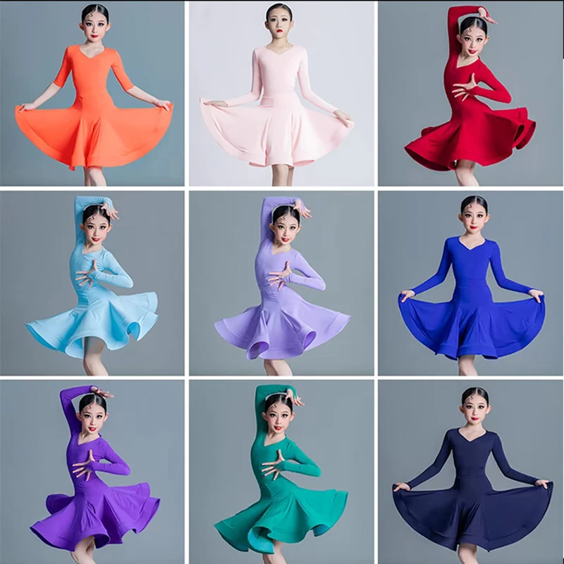 Professional Latin Dance Clothes Girls Kids Training Practice Dress Cha Cha Rumba Samba Dance Clothing Competition Dress NV23340
Professional Latin Dance Clothes Girls Kids Training Practice Dress Cha Cha Rumba Samba Dance Clothing Competition Dress NV23340