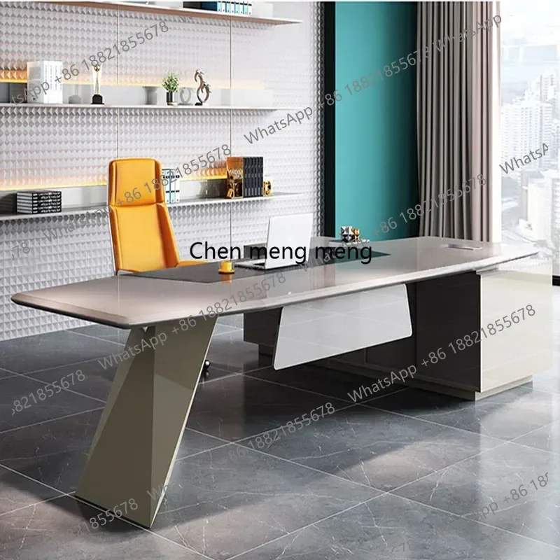 E136 Work Storage Office Desk Standing Minimalist Floor Secretary Quality Office Desk Modern European Light Luxury Bureau Furnit
E136 Work Storage Office Desk Standing Minimalist Floor Secretary Quality Office Desk Modern European Light Luxury Bureau Furnit