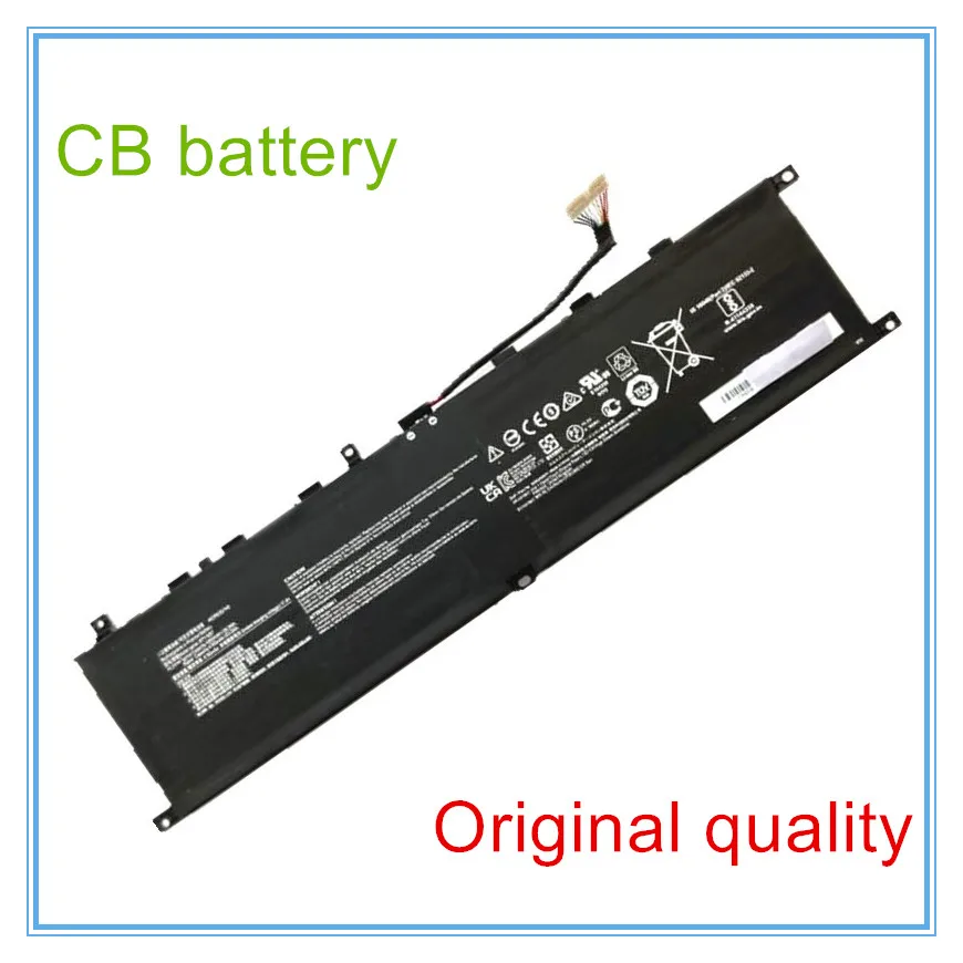 BTY-M57 Laptop battery For GP66 GP76 MS-17K3 10UG Series Notebook 15.2V 4280mAh 65Wh
BTY-M57 Laptop battery For GP66 GP76 MS-17K3 10UG Series Notebook 15.2V 4280mAh 65Wh
