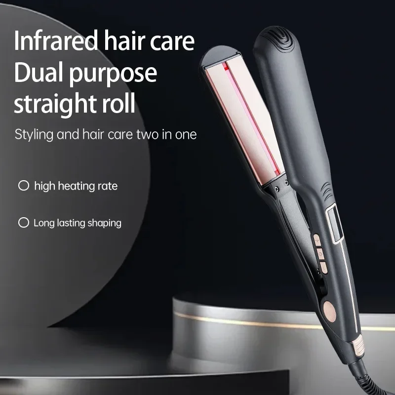 High quality Wide Plate Infrared Hair Straightener Fast Heating Long-lasting Setting Straightening Splint
High quality Wide Plate Infrared Hair Straightener Fast Heating Long-lasting Setting Straightening Splint