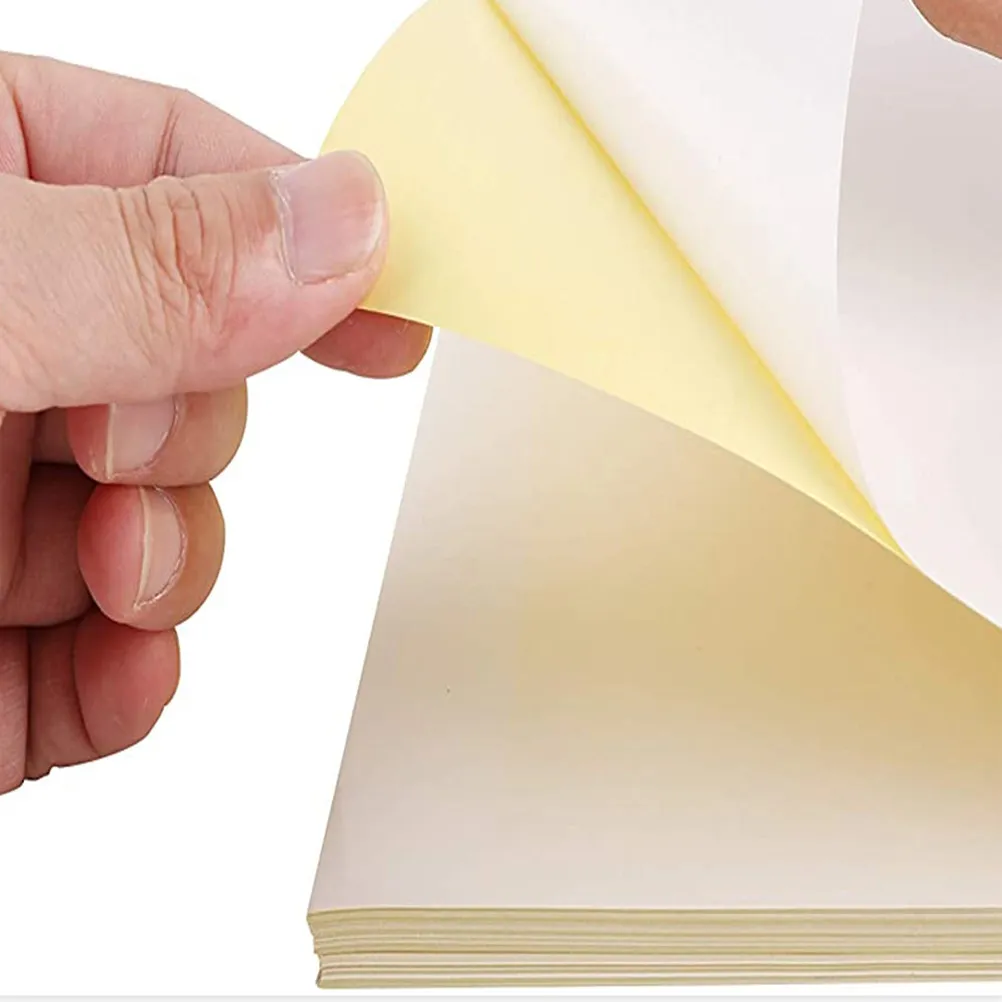 100Pcs A4 Self-Adhesive Printing Paper Adhesive Label Paper for Copier Inkjet Laser Printer Daily Life Supermarket Pharmacy
100Pcs A4 Self-Adhesive Printing Paper Adhesive Label Paper for Copier Inkjet Laser Printer Daily Life Supermarket Pharmacy