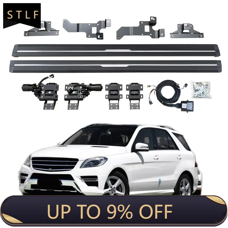 Electric Running Boards Retractable For Mercedes ML Class 2011-2015 Side Steps with Carry Bag
Electric Running Boards Retractable For Mercedes ML Class 2011-2015 Side Steps with Carry Bag