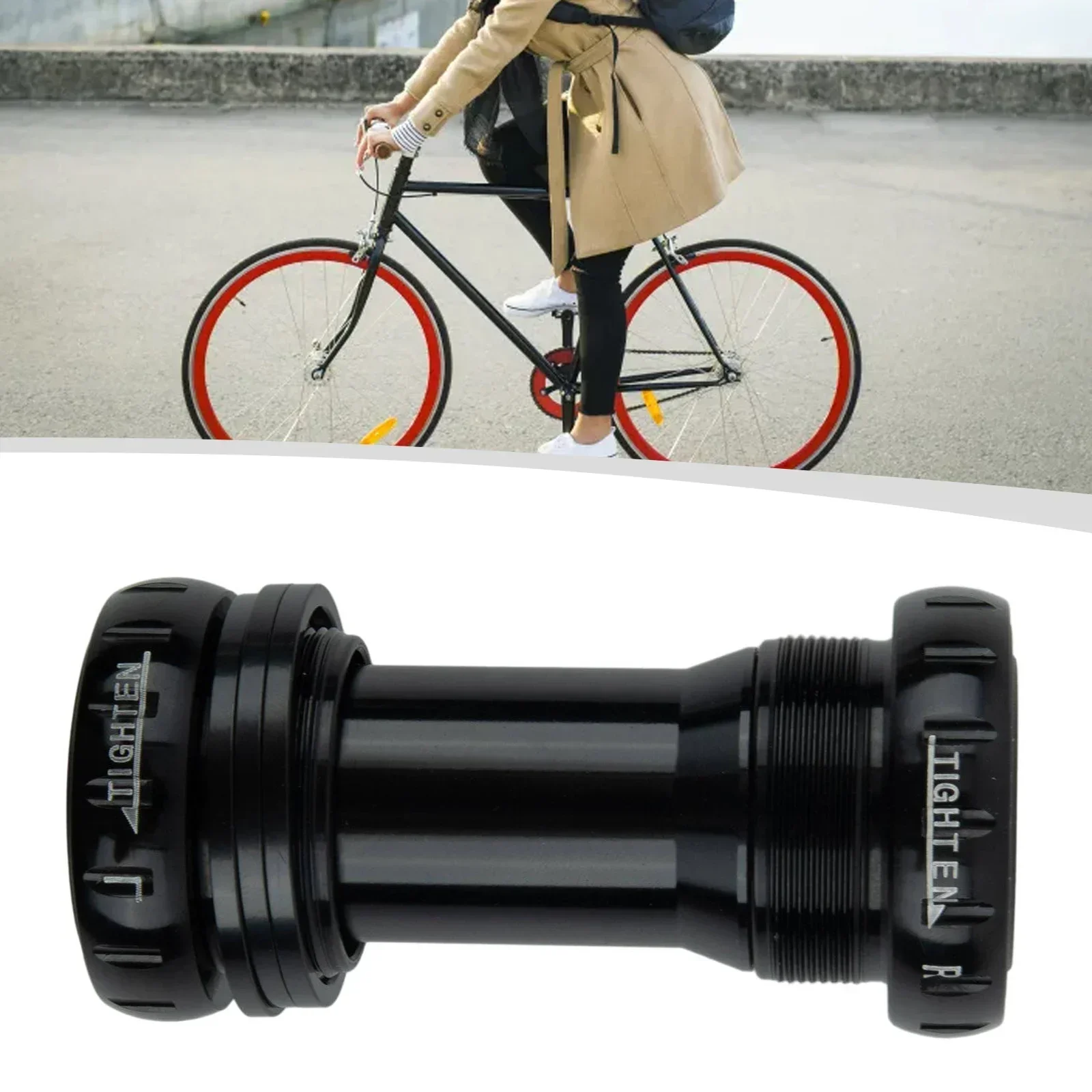 Bike Bottom Bracket 68-73mm Thread Ceramic Ball Bearing BB52 For SHIMANO Bicycle Crankset Parts Cycling Accessories
Bike Bottom Bracket 68-73mm Thread Ceramic Ball Bearing BB52 For SHIMANO Bicycle Crankset Parts Cycling Accessories
