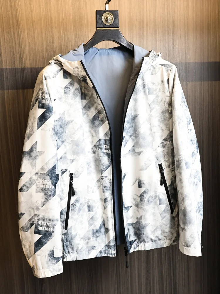 Unisex Double-Sided Wearable Spring Casual Hooded Jacket Lightweight Comfortable Versatile Stylish Polyester Fiber Long Sleeve
Unisex Double-Sided Wearable Spring Casual Hooded Jacket Lightweight Comfortable Versatile Stylish Polyester Fiber Long Sleeve