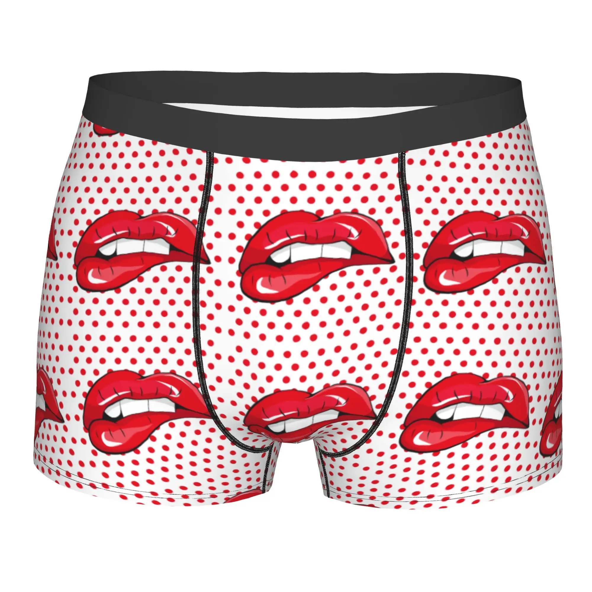 Custom Sexy Red Lips Pop Art Underwear Men Stretch Boxer Briefs Shorts Panties Soft Underpants For Male
Custom Sexy Red Lips Pop Art Underwear Men Stretch Boxer Briefs Shorts Panties Soft Underpants For Male