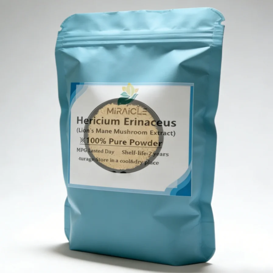 Customized 100% Pure Lions Mane Mushroom Extract Powder Packaging Bulk Hericium Erinaceus Out Packing Aluminum Foil Bag
Customized 100% Pure Lions Mane Mushroom Extract Powder Packaging Bulk Hericium Erinaceus Out Packing Aluminum Foil Bag