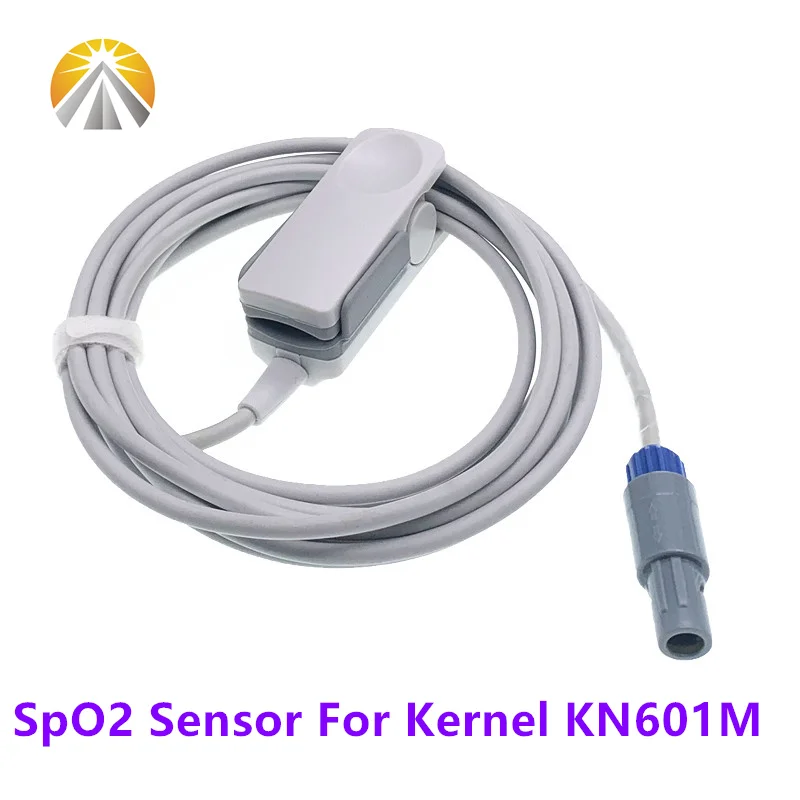 Reusable Adult Finger Clip SpO2 Sensor 5 Pin for Kernel Medical Patient Monitor For KN601M
Reusable Adult Finger Clip SpO2 Sensor 5 Pin for Kernel Medical Patient Monitor For KN601M