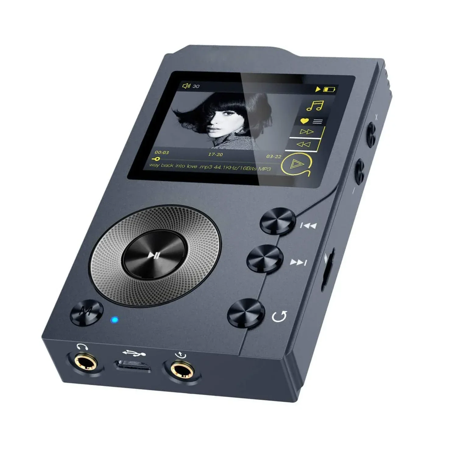 MP3 Player with Bluetooth Lossless DSD High Resolution Digital Audio Music Player
MP3 Player with Bluetooth Lossless DSD High Resolution Digital Audio Music Player