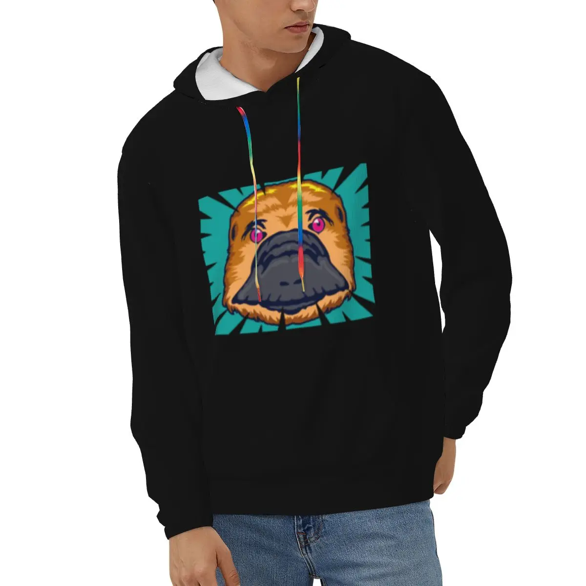 Men Hoodies Streetwear Hoodie Platypus Cute Face Sweatshirt Casual Male Autumn Winter Pullover Hoody
Men Hoodies Streetwear Hoodie Platypus Cute Face Sweatshirt Casual Male Autumn Winter Pullover Hoody