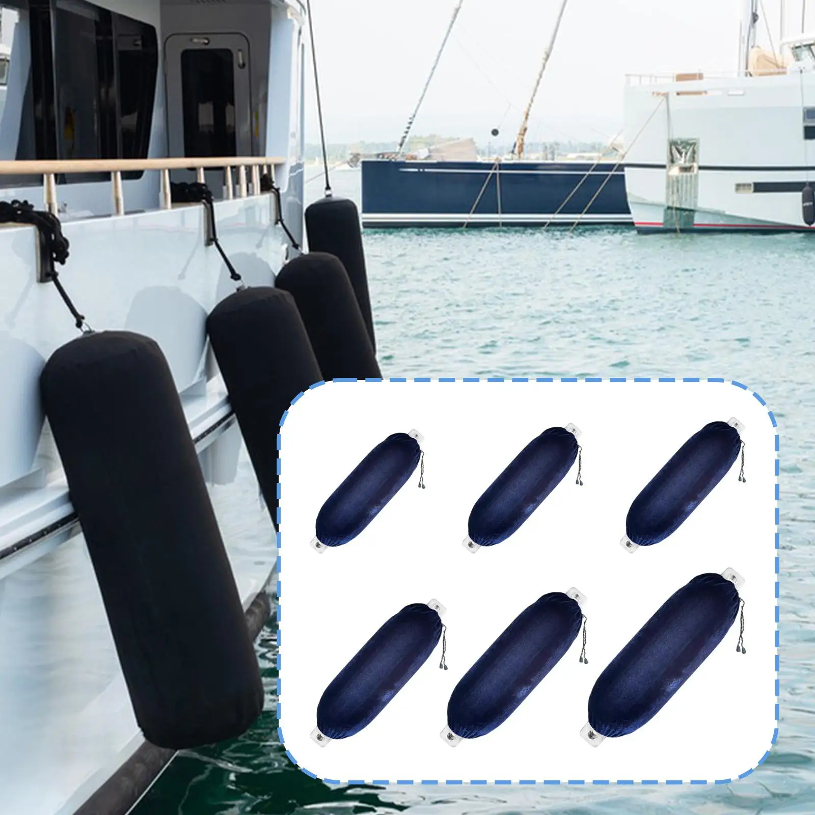 Inflatable Boat Fender Ribbed for Sailboats Outdoor Activities Ports
Inflatable Boat Fender Ribbed for Sailboats Outdoor Activities Ports