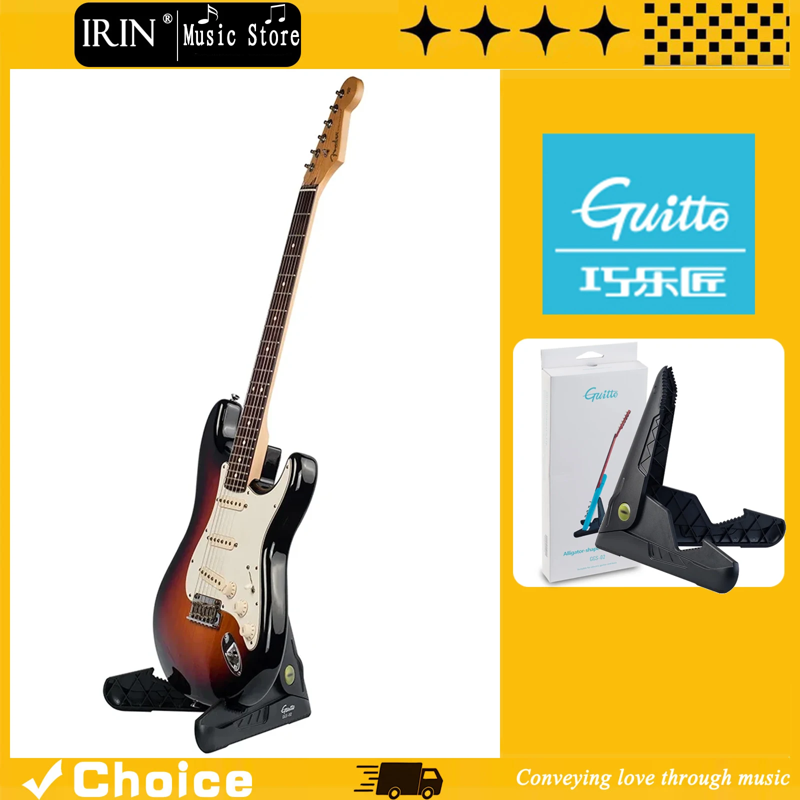 Guitar Stand Universal Folding Tripod Holder A-Frame Musical Rack Holder Bracket Portable Guitar Parts & Accessories
Guitar Stand Universal Folding Tripod Holder A-Frame Musical Rack Holder Bracket Portable Guitar Parts & Accessories