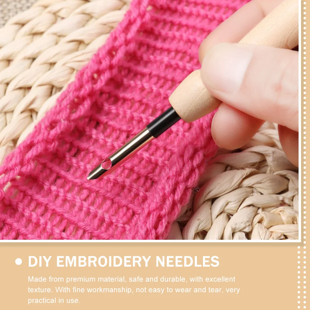 5pcs Punch Needle Kit Wood H DIY Embroidery Cross Stitch Tools Sewing Accessories Craft Supplies Punch Needles
5pcs Punch Needle Kit Wood H DIY Embroidery Cross Stitch Tools Sewing Accessories Craft Supplies Punch Needles