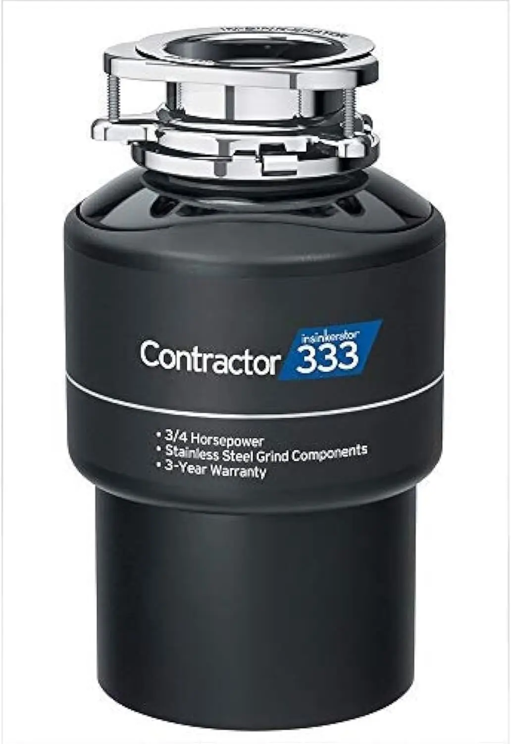 Contractor 333 Garbage Disposal 3/4 Hp (Contractor333) Black
Contractor 333 Garbage Disposal 3/4 Hp (Contractor333) Black