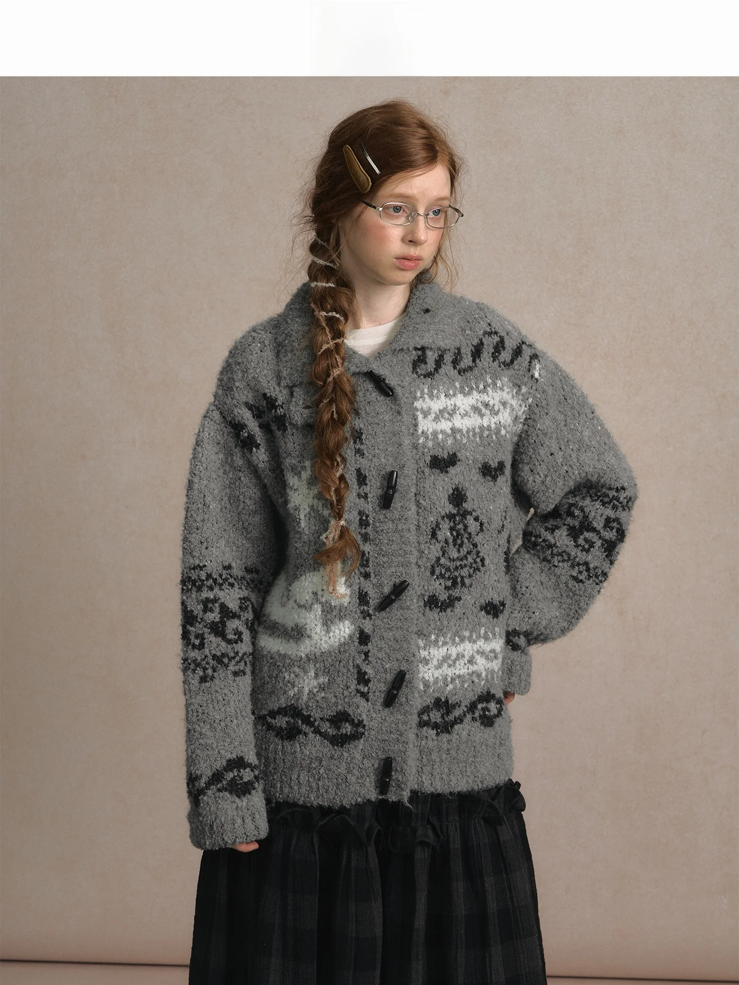 Вязаный свитер Lolol Dr Amusement Park для женщин, утепленный кардиган в университетском стиле, с длинными рукавами, с воротником, теплый зимний верхний слой
Вязаный свитер Lolol Dr Amusement Park для женщин, утепленный кардиган в университетском стиле, с длинными рукавами, с воротником, теплый зимний верхний слой