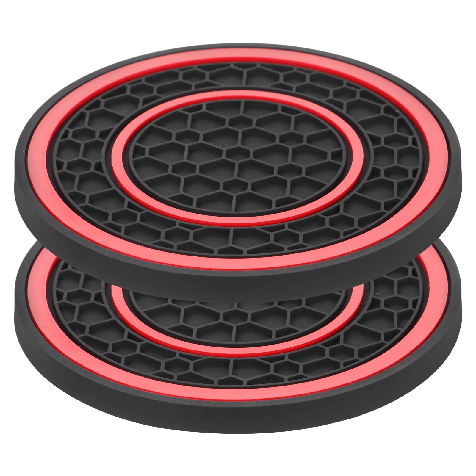 2Pcs Universal Car Cup Coasters Silicone Non-Slip Insert Mats for Vehicle Cup Holders Auto Interior Accessory Black
2Pcs Universal Car Cup Coasters Silicone Non-Slip Insert Mats for Vehicle Cup Holders Auto Interior Accessory Black