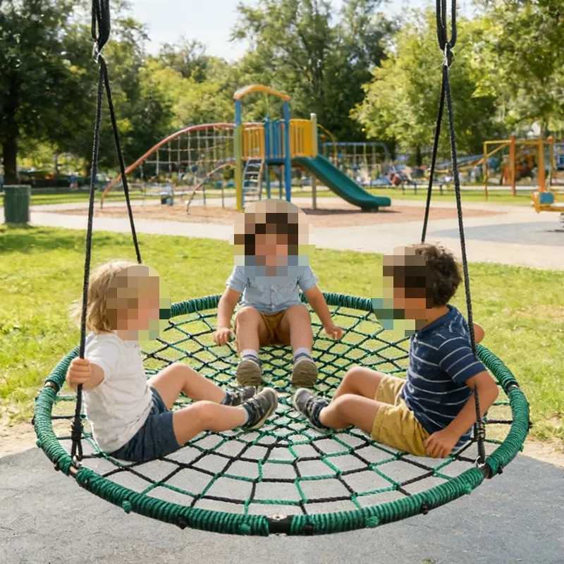 Round outdoor hammock swing, outdoor swing bed, braided rope swing
Round outdoor hammock swing, outdoor swing bed, braided rope swing