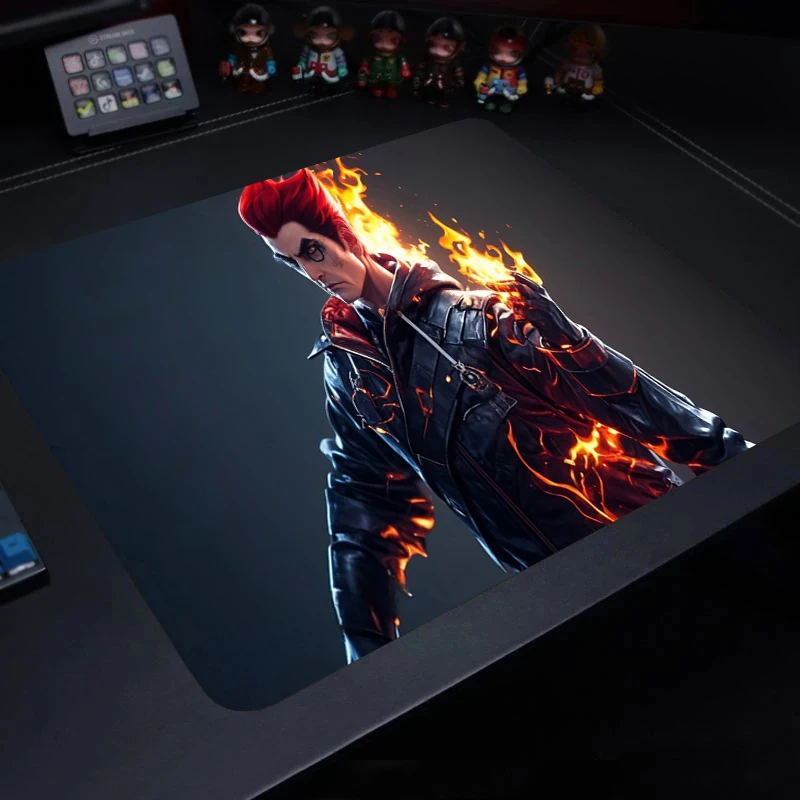 Flame Warrior Mouse Pad Table Pad Using edge locking process Anti-slip rubber bottom Suitable for families and business trips
Flame Warrior Mouse Pad Table Pad Using edge locking process Anti-slip rubber bottom Suitable for families and business trips