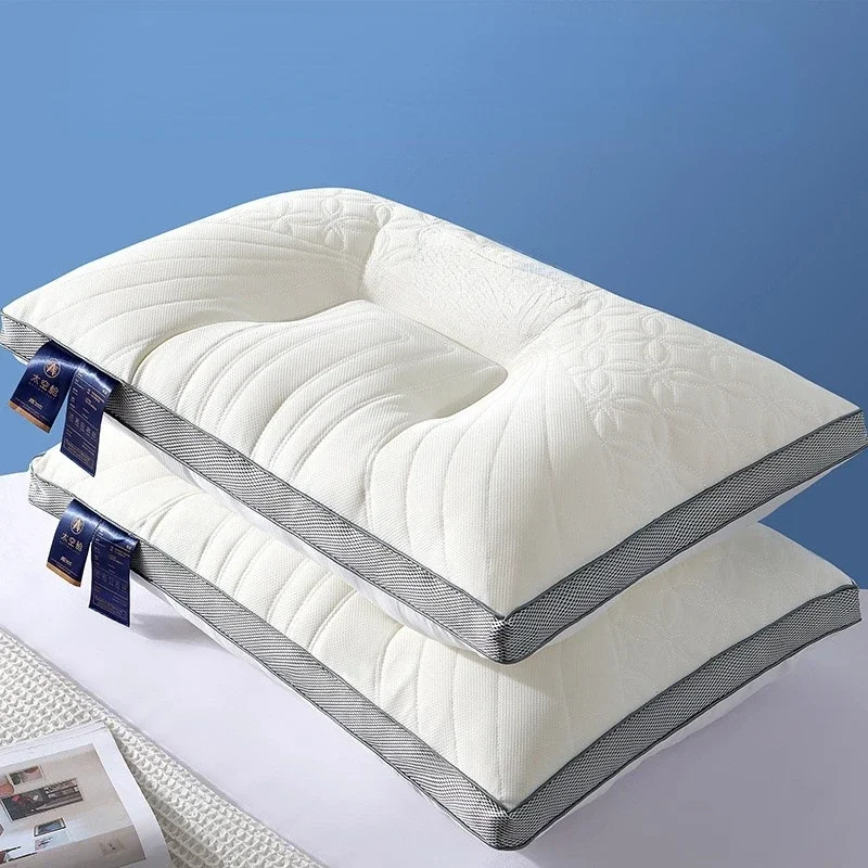 Delivery space capsule quilting latex core pair, shoot 2 adult feather silk pillow cervical spine to protect cervical spine
Delivery space capsule quilting latex core pair, shoot 2 adult feather silk pillow cervical spine to protect cervical spine