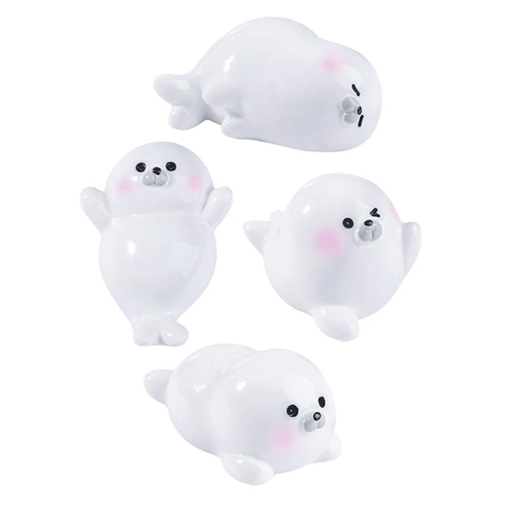 Mini Seal Decorations Miniature Resin Animal Figurines Lifelike Statues Small Ocean Figures Tiny Marine
Mini Seal Decorations Miniature Resin Animal Figurines Lifelike Statues Small Ocean Figures Tiny Marine